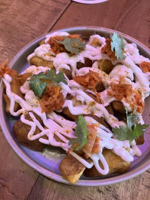 Bravas vegan  at Desoriente - Poblenou in Barcelona