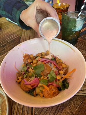 The most interesting ceviche- SO GOOD   at Desoriente - Poblenou in Barcelona