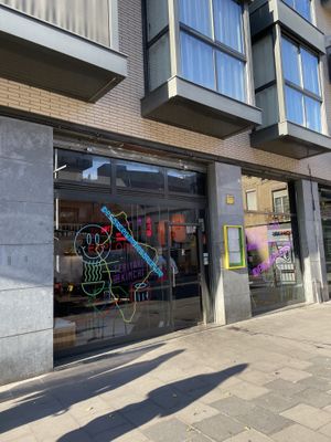 Entrance  at Desoriente - Poblenou in Barcelona