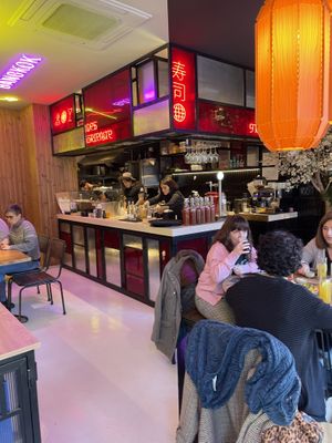 Inside bar  at Desoriente - Poblenou in Barcelona