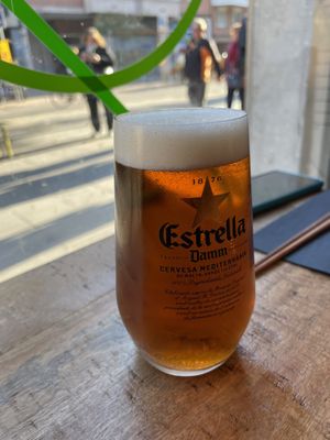 Turia beer  at Desoriente - Poblenou in Barcelona