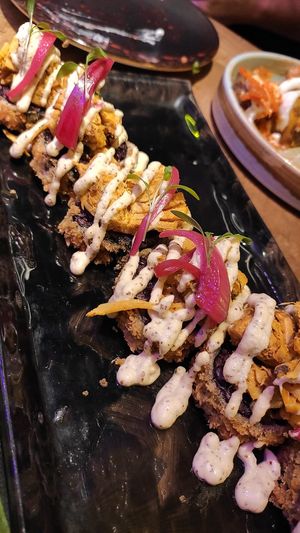 Tikka Massala Uramaki at Desoriente - Poblenou in Barcelona