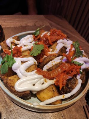 Korean Bravas at Desoriente - Poblenou in Barcelona