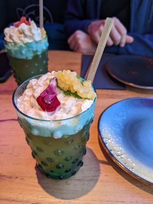 Bubble chai at Desoriente - Poblenou in Barcelona