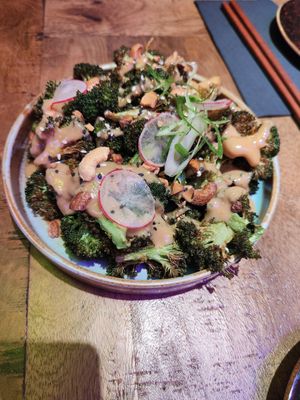 Oishii broccoli at Desoriente - Poblenou in Barcelona