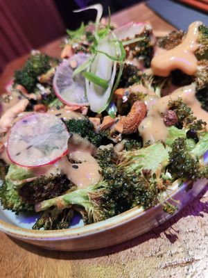 Oishii broccoli at Desoriente - Poblenou in Barcelona