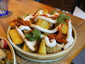Korean Bravas  at Desoriente - Poblenou in Barcelona