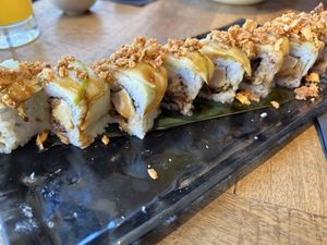 Sushi de NO Foie #Veganuary at Desoriente - Poblenou in Barcelona