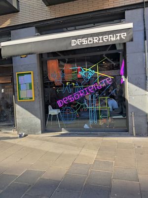 Front of the restaurant at Desoriente - Poblenou in Barcelona