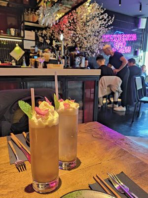 Bobba Chai latte (cold) at Desoriente - Poblenou in Barcelona