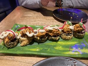 Tika masala roll   at Desoriente - Poblenou in Barcelona