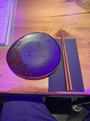 Place setting   at Desoriente - Poblenou in Barcelona