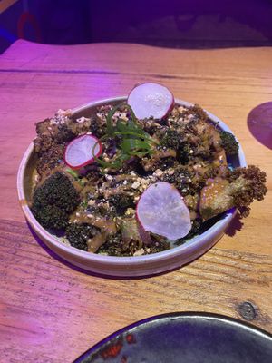 Broccoli starter   at Desoriente - Poblenou in Barcelona