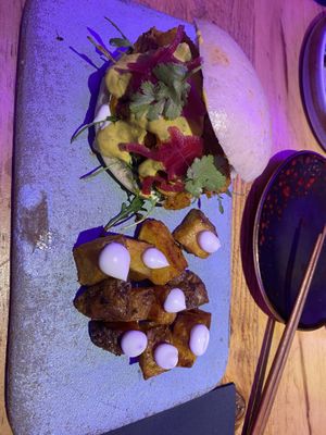 Jackfruit bao  at Desoriente - Poblenou in Barcelona