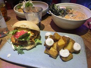 tikka masala bao  at Desoriente - Poblenou in Barcelona