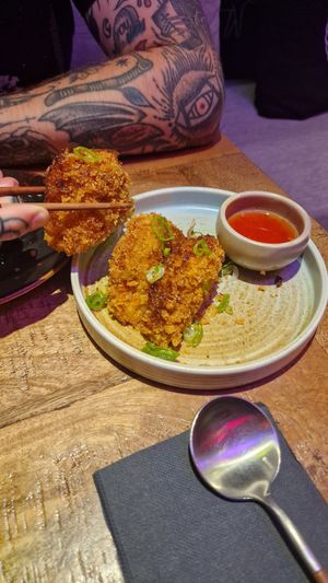 Panko spring rolls at Desoriente - Poblenou in Barcelona