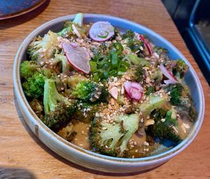 Oishi broccoli  at Desoriente - Poblenou in Barcelona