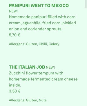 tapas 1/3  at Desoriente - Poblenou in Barcelona