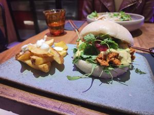 Hamburguesa at Desoriente - Poblenou in Barcelona