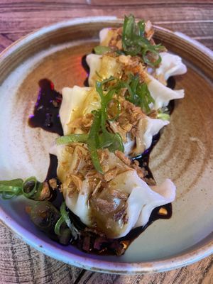 Gyozas #Veganuary at Desoriente - Poblenou in Barcelona