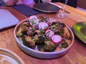 Oishi broccoli at Desoriente - Poblenou in Barcelona