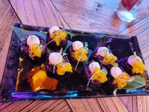 Sushi de mango at Desoriente - Poblenou in Barcelona