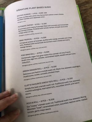 Sushi   at Desoriente - Poblenou in Barcelona