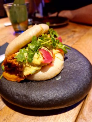 Tikka massala protein bao at Desoriente - Poblenou in Barcelona