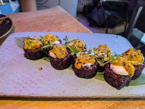 Maki tropical at Desoriente - Poblenou in Barcelona