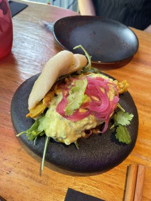 Tikka masala bao  at Desoriente - Poblenou in Barcelona