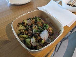 Oishii broccoli (delivery) at Desoriente - Poblenou in Barcelona