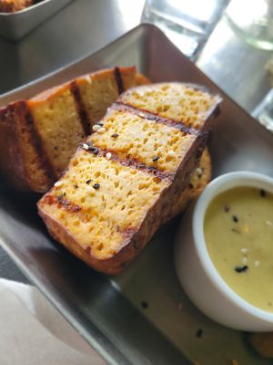 Smoked tofu at Stonecat Cafe in Hector
