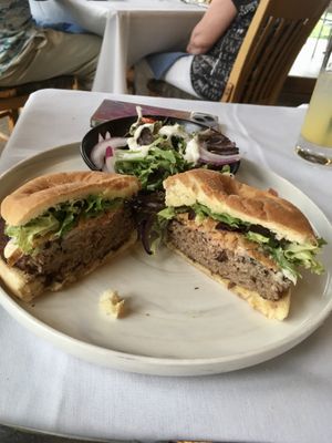 Impossibile Burger  at The Veraisons Restaurant in Dundee