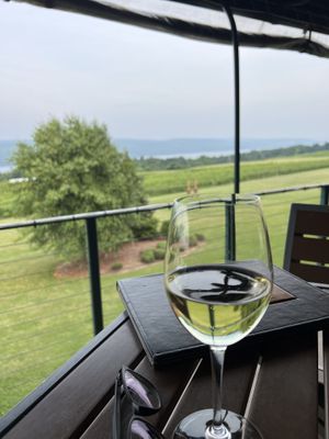 Wine with a view   at The Veraisons Restaurant in Dundee