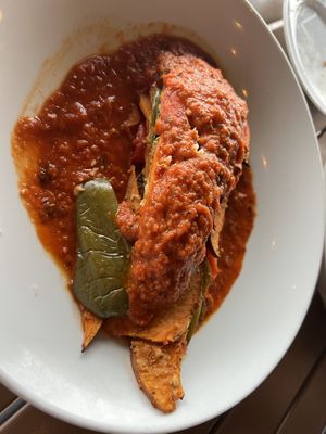 Vegan lasagna — could’ve used some noodles  at The Veraisons Restaurant in Dundee