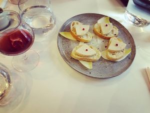 Vegan “foie gras"  at Brocoli in Lyon