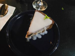 Chocolate coconut pie with oreo crust #Veganuary at Puerta in Buenos Aires