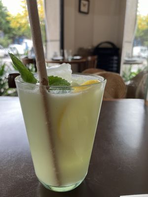 Coconut lemonade  at Puerta in Buenos Aires