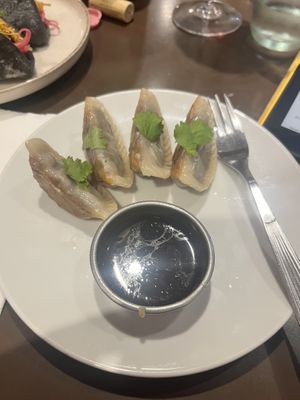 Gyoza di funghi   at Puerta in Buenos Aires