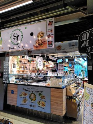 Market stand at Simply Tasty in Oslo