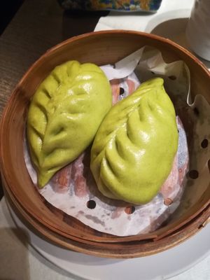 Bao veg con funghi e tofu at Xiang DimSum  in Padua