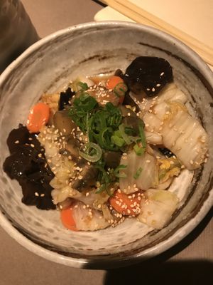 Insalata di cavolo cinese e orecchie di giuda  at Xiang DimSum  in Padua