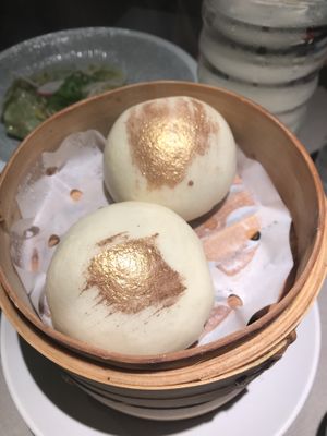 Bao veg ripieni di seitan brasato  at Xiang DimSum  in Padua