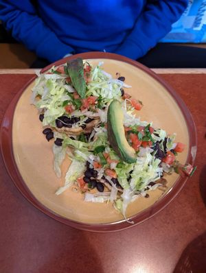 Vegan sopes at Roslyn Mexican Grill in Roslyn