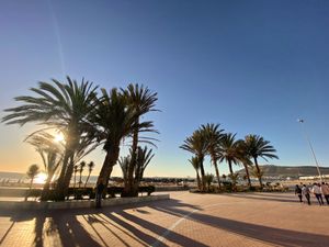 Front of the restaurant  at Ô Playa in Agadir