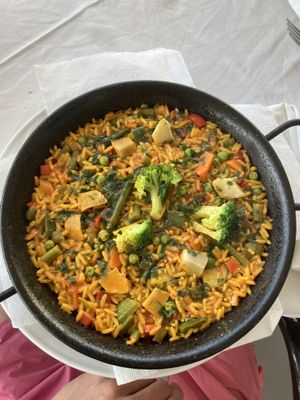 Paella  at Ô Playa in Agadir
