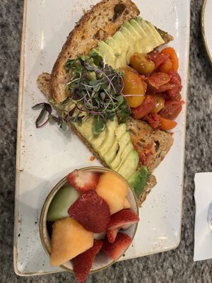 Avocado Toast  at Grand Floridian Cafe in Lake Buena Vista