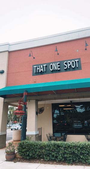 outside   at That One Spot Burger in Ocoee