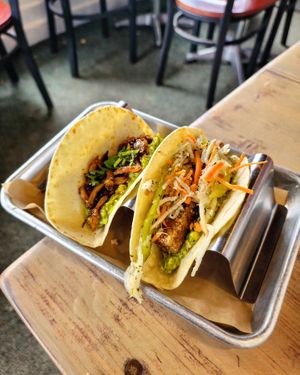 Mushroom Taco, Tofu Taco at Somewhere in Rehoboth Beach