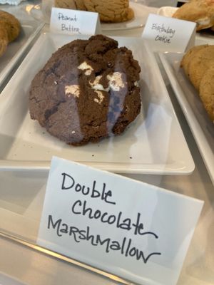 Dessert case at Frosty's Cake and Ice Cream in Lakewood